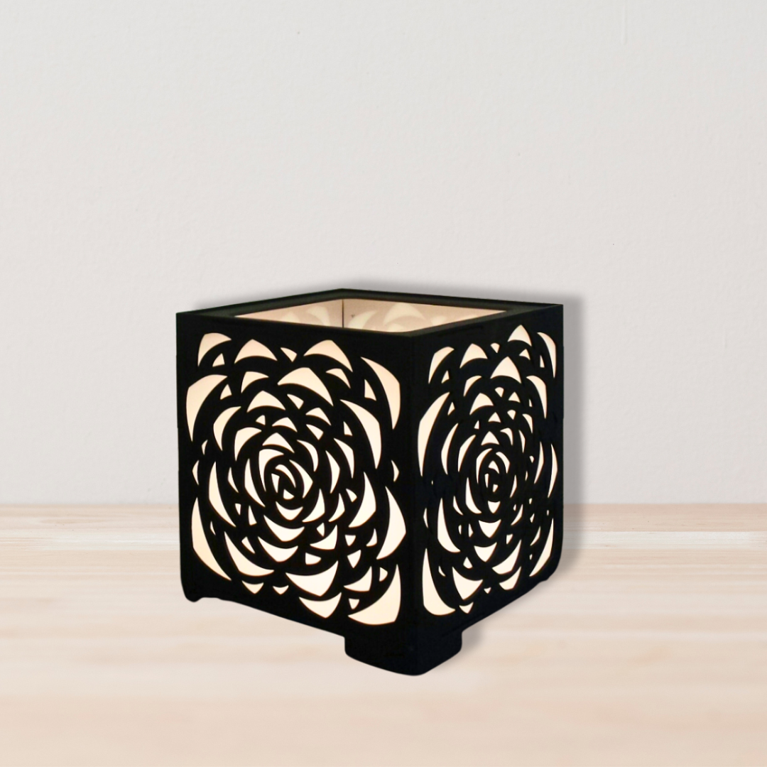 Podna lampa bez stalka “Ruža”